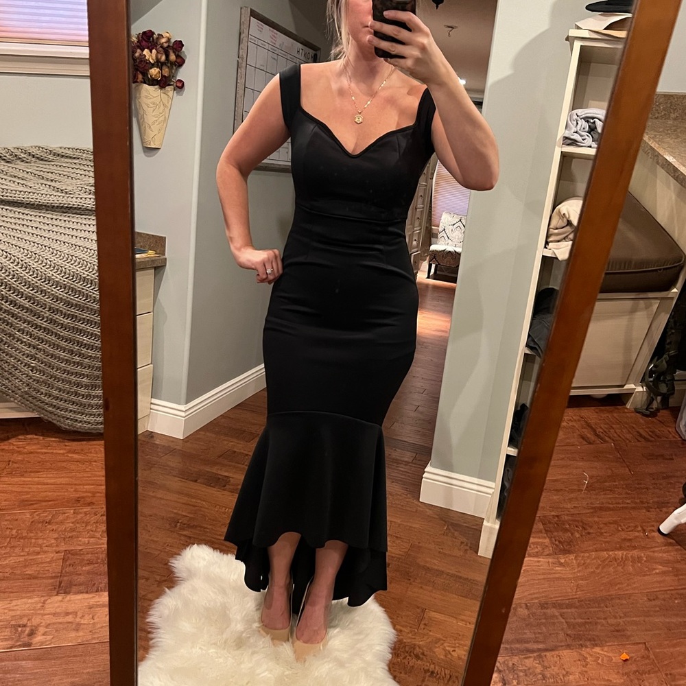 Black formal dress